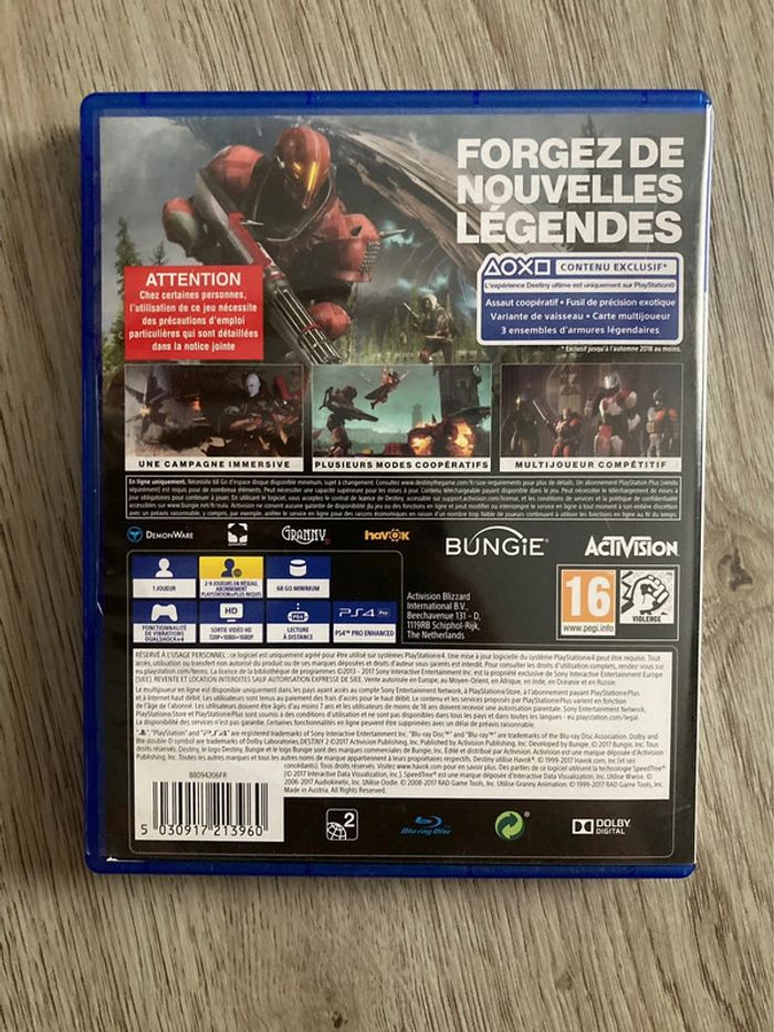 Jeu ps4 Destiny 2 - photo numéro 3