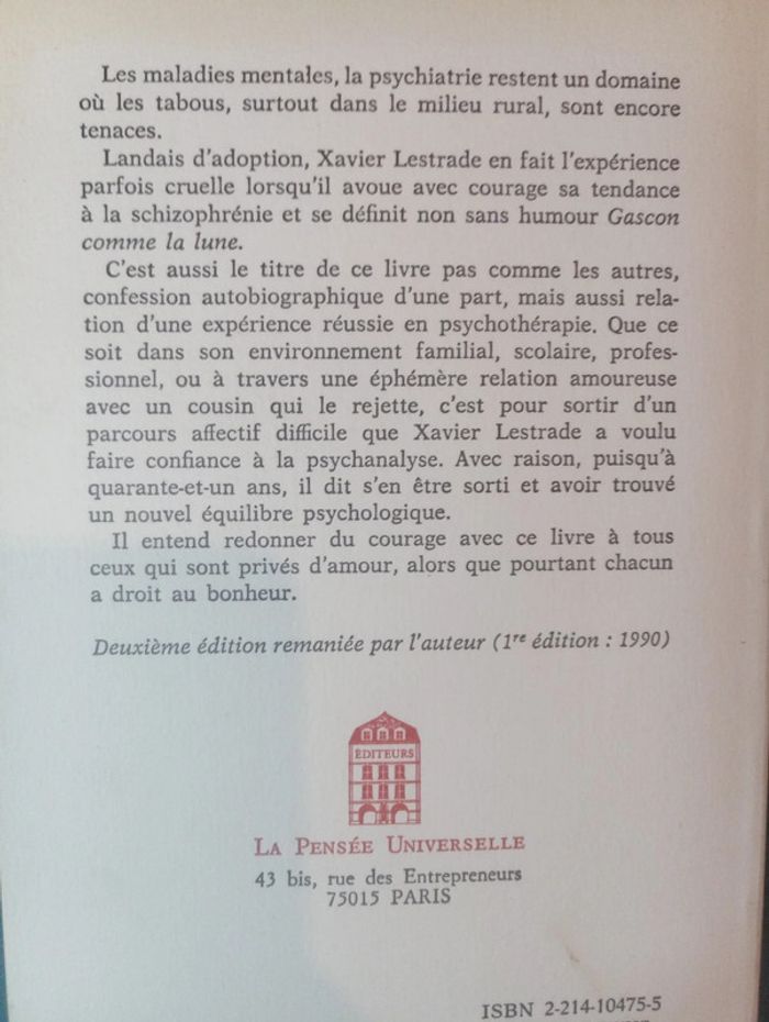 Xavier Lestrade - Gascon comme la lune - photo numéro 3