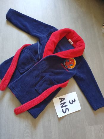 Peignoir polaire 3ans garçon