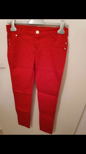 pantalon rouge neuf  taille 30