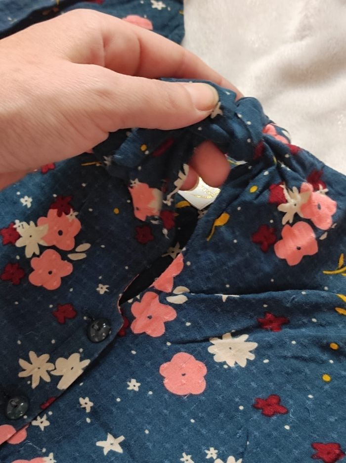 Robe fleurie romarin taille 1 - photo numéro 5