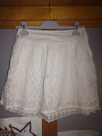 Jupe dentelle Camaïeu