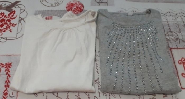 Lot de 2 t shirt manches longues