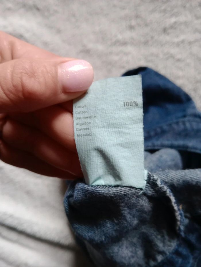 Pull et veste jean 18 mois lot de 2 c21 - photo numéro 7