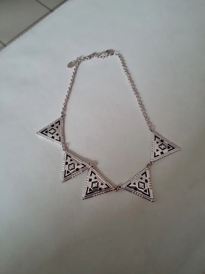 Collier argenté