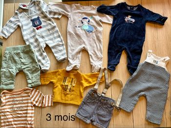Lot vêtements 3 mois