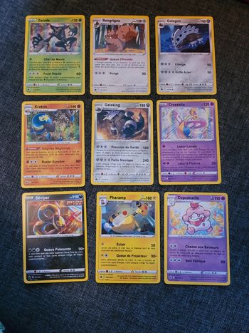 Cartes pokemon x8
