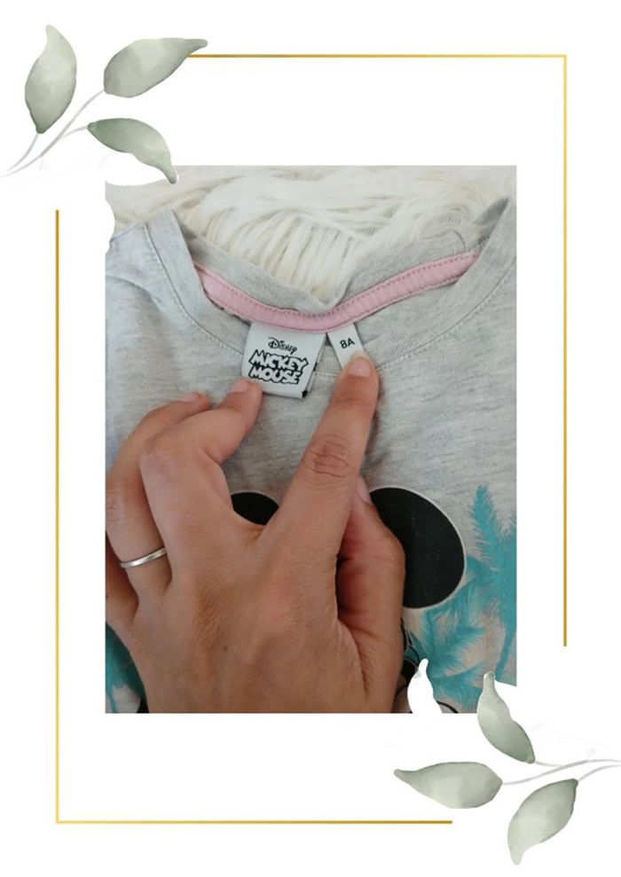 Tee-shirt 8 ans Disney - photo numéro 2