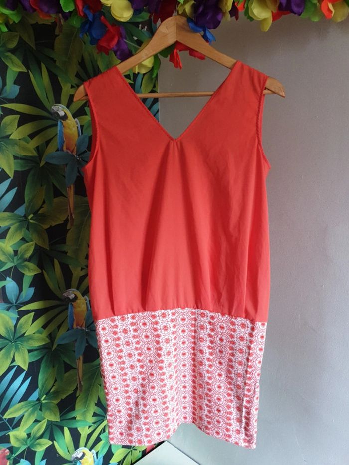 Robe été ample mini jupe