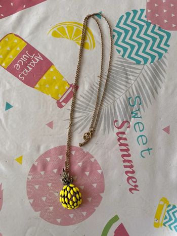 Collier ananas.