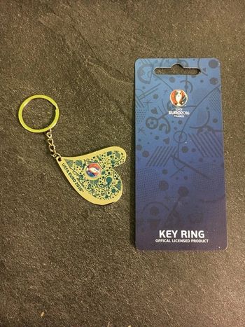 🌺 porte clé collector euro de football 2016 uefa officiel