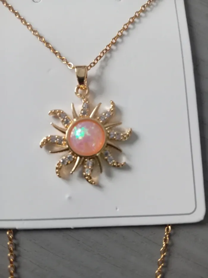 Collier raiponce Rapunzel Sun Spinning