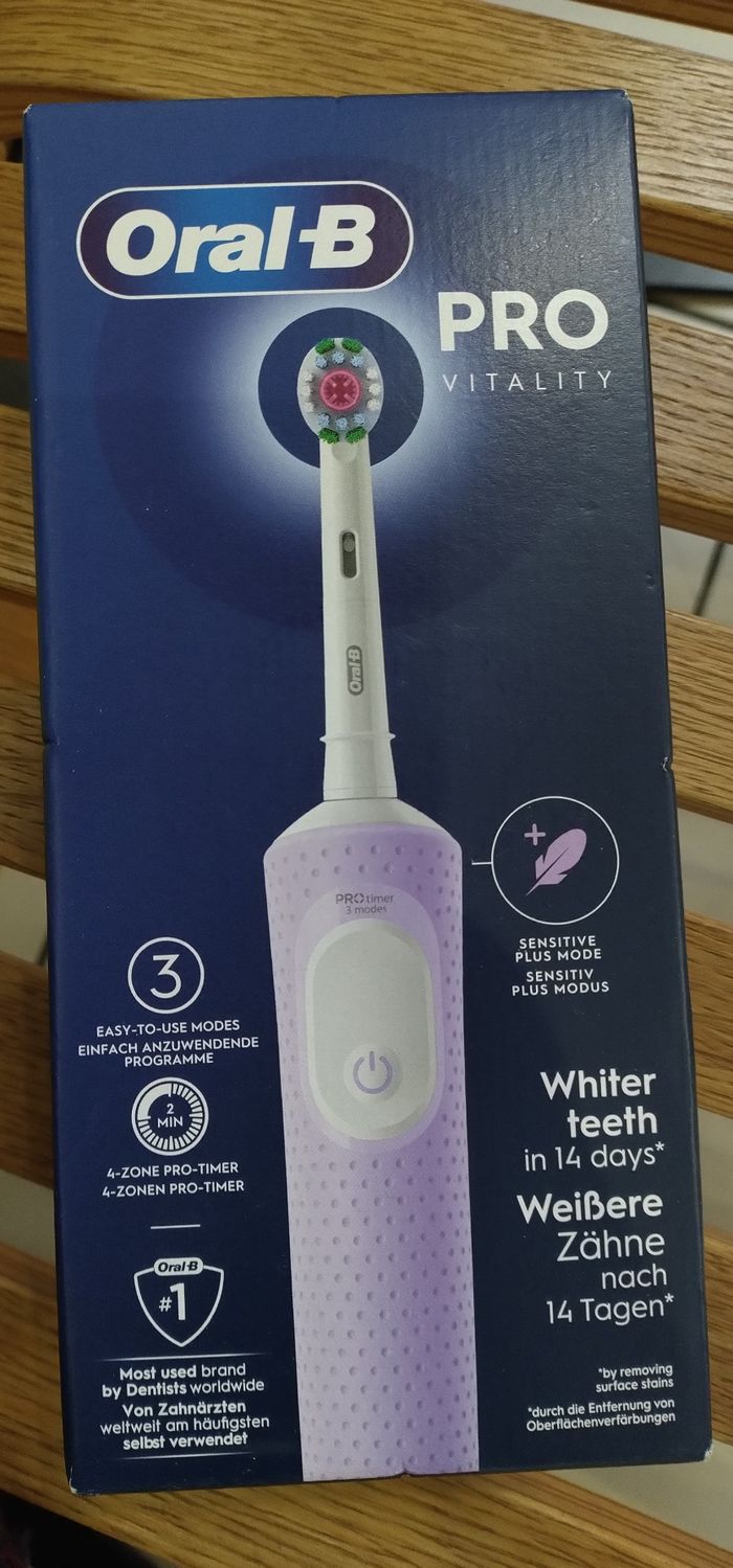 Brosse à dents Oral-b Pro vitality neuve
