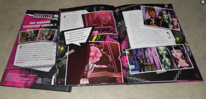 livre, bd ' Monster high ' pourquoi les goules tombent amoureuses? - photo numéro 2