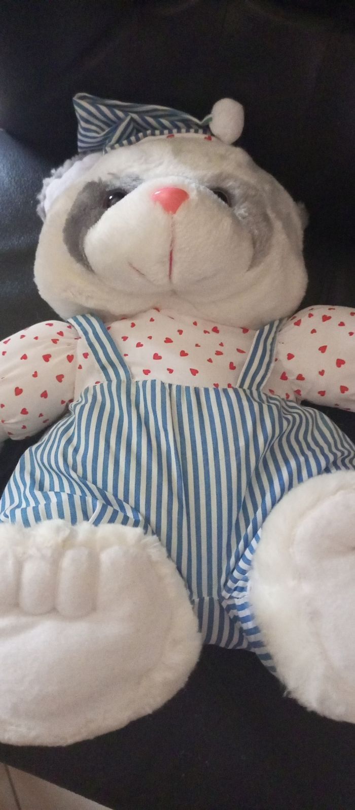 🦝Grand peluche raton laveur - photo numéro 4