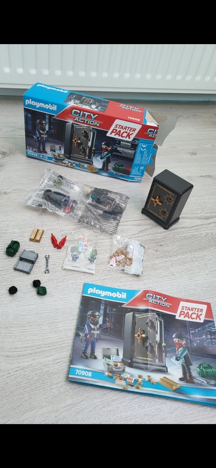 Divers boîtes playmobils thème police - photo numéro 4