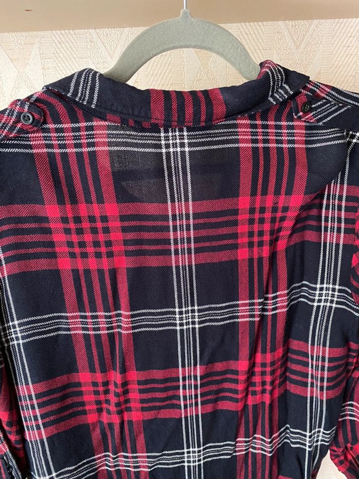 Superbe belle chemise à carreaux Zara taille M - photo numéro 6