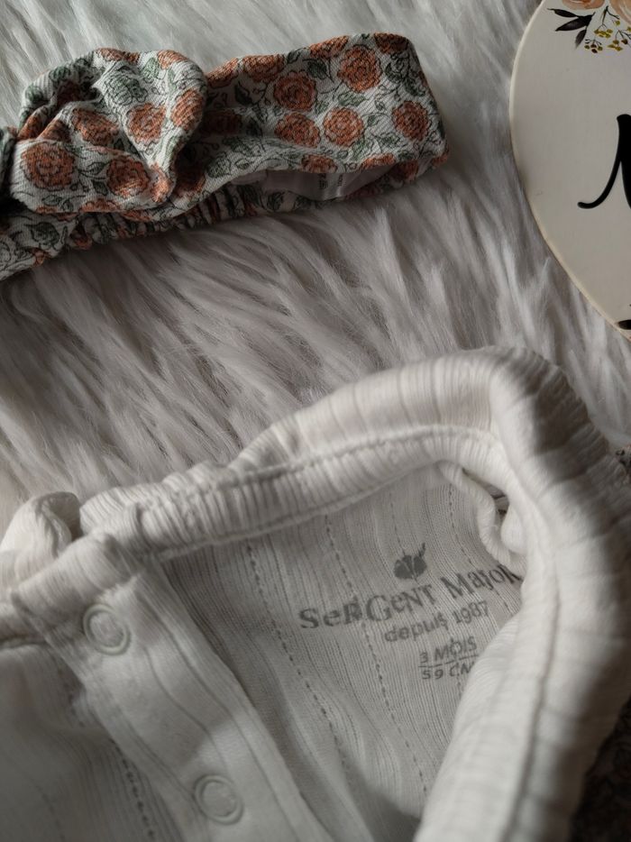 Ensemble complet sergent major fille 3 mois 🎀 - photo numéro 8