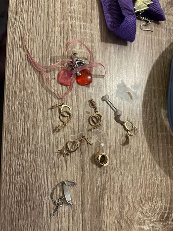 Lot boucles d’oreilles