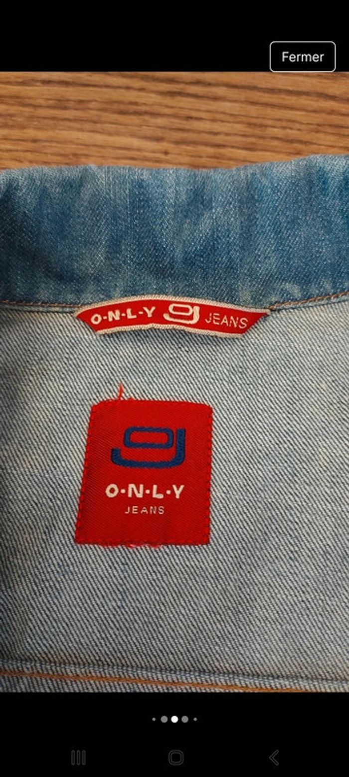 Veste en Jeans Only taille étiquette M - photo numéro 11