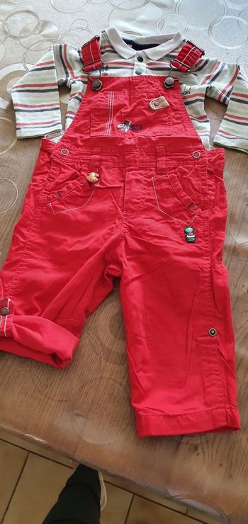 12 mois salopette et hauts