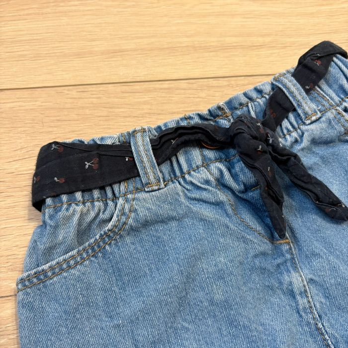 Short en jean bébé fille Kiabi 12 mois - photo numéro 2
