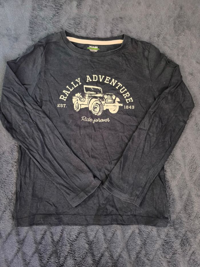 Tee-shirt manches longues Kiabi