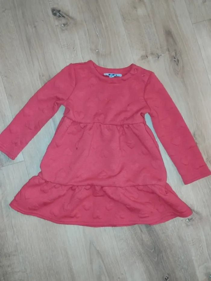 Robe coeur 24mois