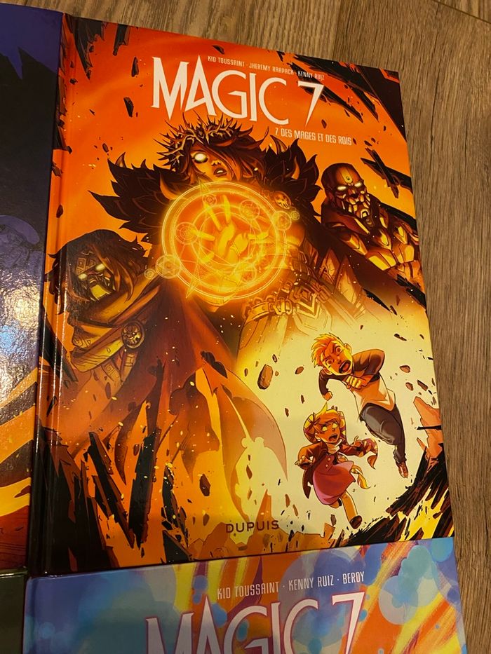 Lot 6 bd Magic 7 tomes 5 a 10 - photo numéro 5