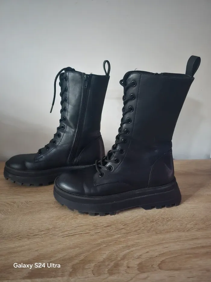 Paire de bottes noire - Primark - Pointure 35 - photo numéro 5