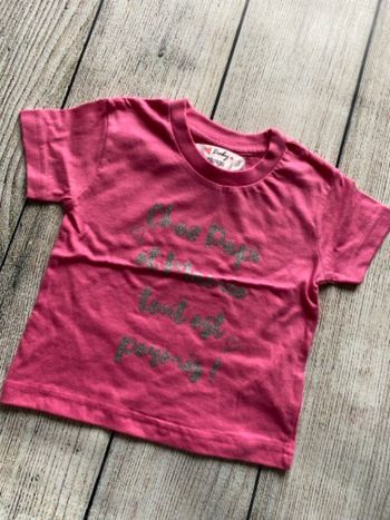 T-shirt papi mamie  🍍 12 mois