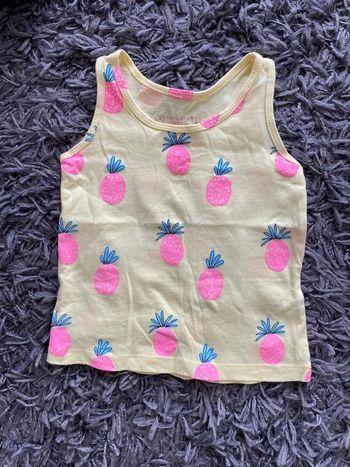 Débardeur ananas 12/18 mois