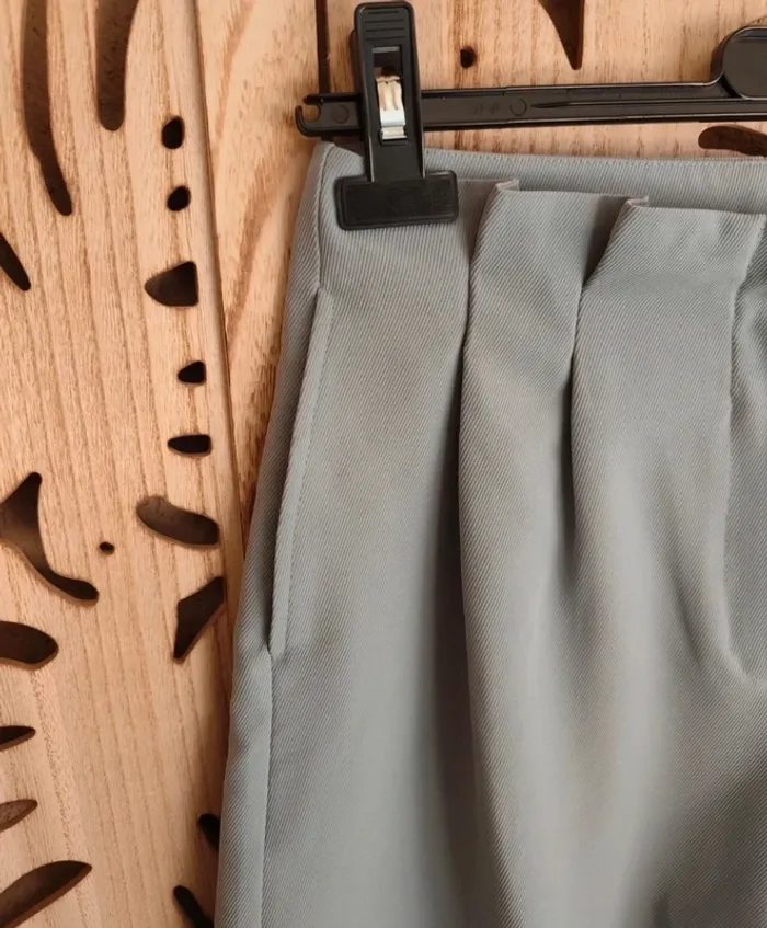Short fluide bleu vert T 38 Primark - photo numéro 5