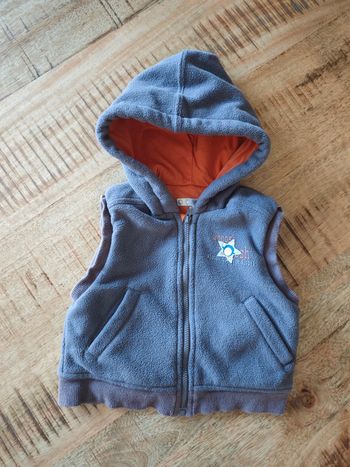 Veste sans manche chaude 12 mois