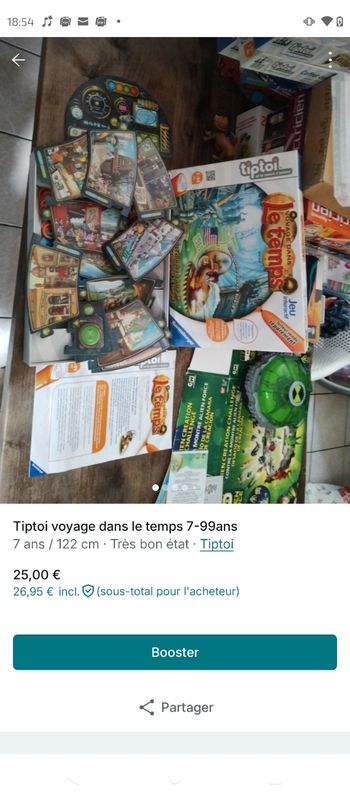 Tiptoi voyage dans le temps 7-99ans