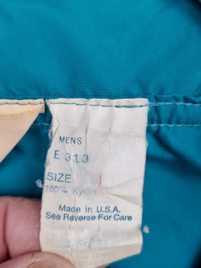 Anorak L.L. Bean bleu – Taille XL Hommes (mesures en photos) - photo numéro 4
