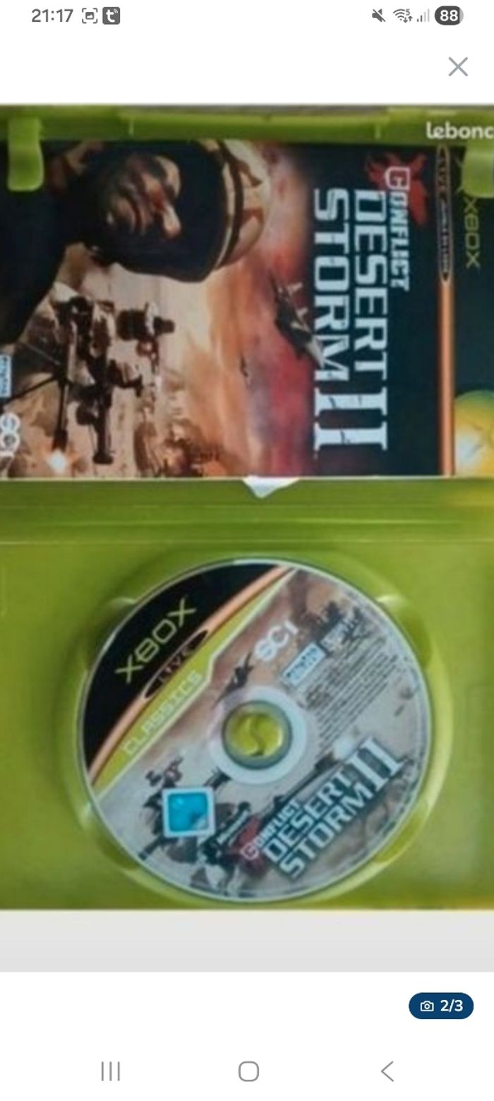 Désert storm 2 xbox - photo numéro 2