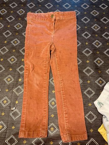 Slim en velours tape a l’oeil 2 ans