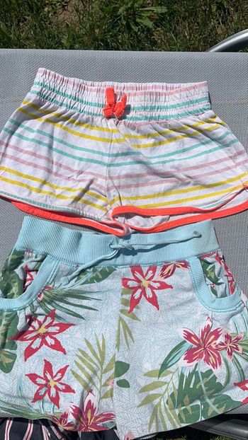 Lot de short fille, taille 6 ans