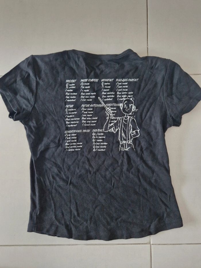 T-shirt fille noir Taille 2 Parole de ch'ti - photo numéro 2