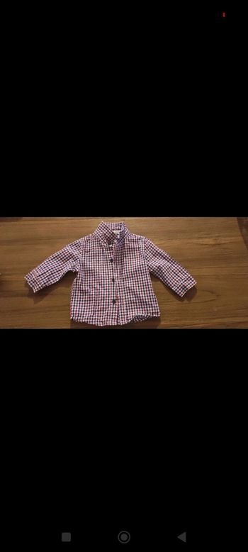 Lot de 2 chemises 3 mois