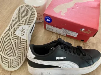 Basket puma pointure 36 mis une heure achetées 65€