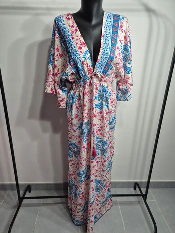 Robe longue multicolore femme M/L - Parole Queen