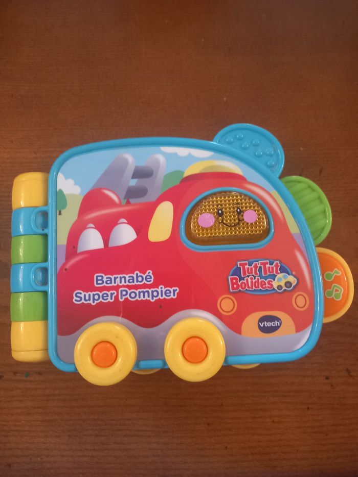 Livre Barnabé super pompier