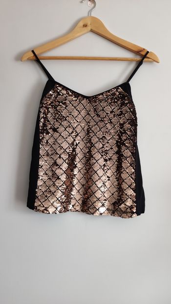 Débardeur sequins Etam 34/xs