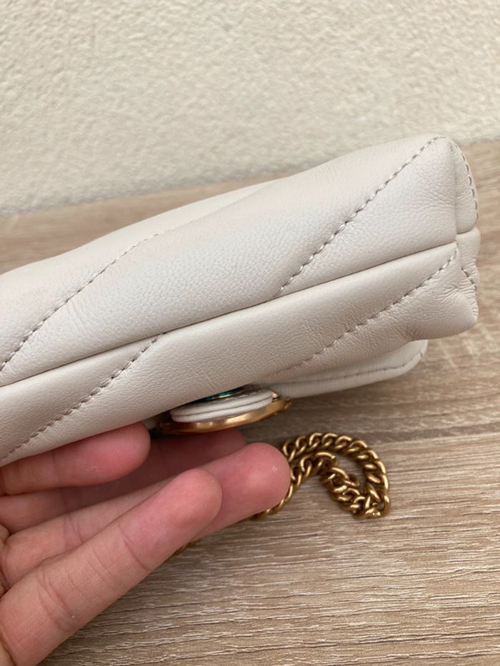 Sac à main PINKO Love Puff MICRO Beige - 10x5x15 - photo numéro 7