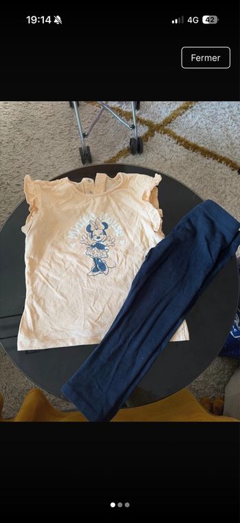 Ensemble t-shirt + legging