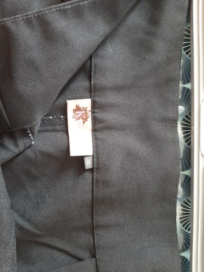 Pantalon droit noir - photo numéro 4