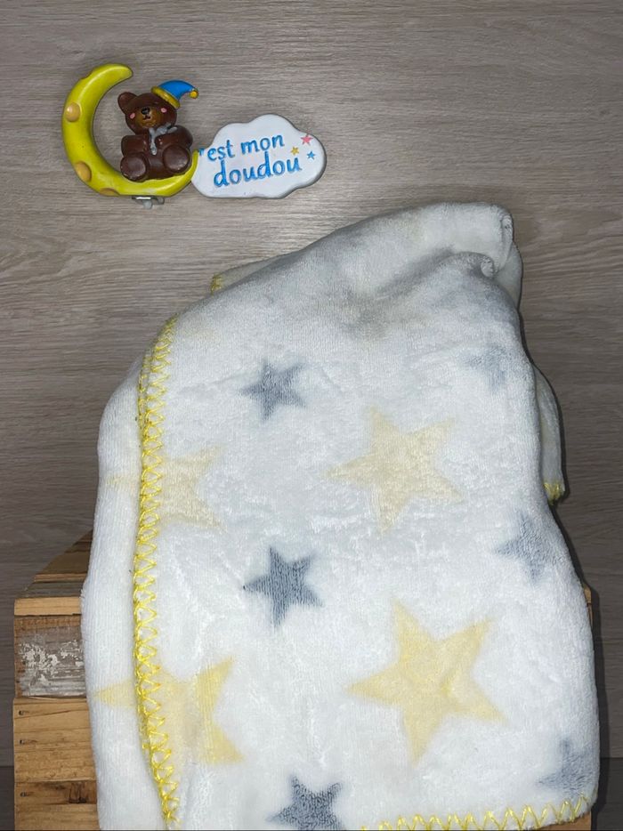 TK52 doudou plaide étoiles 🌟 Tom & kiddy - photo numéro 2
