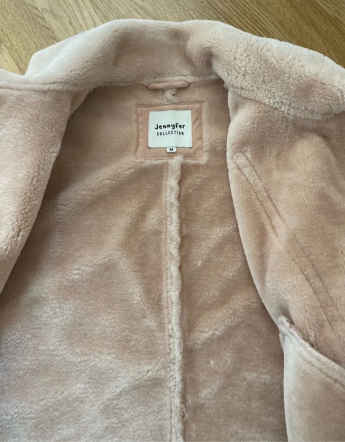 Veste polaire perfecto rose pâle M - photo numéro 3